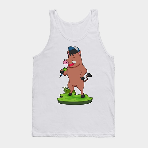 Boar Darts Dart Tank Top by Markus Schnabel